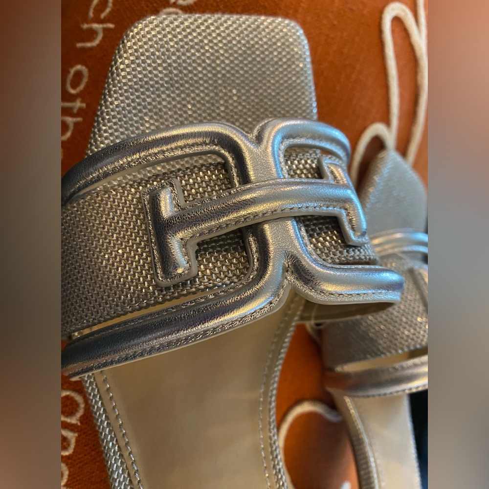 NWT Sam Edelman Women’s Waylon Block-Heel Slide Sandals - Picture 8 of 16